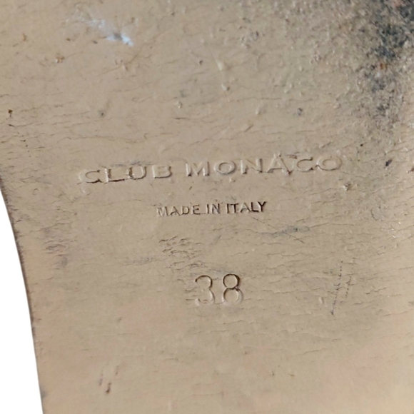 CLUB MONACO Kedda Women's Cream Loafer Flats Size 8 - Picture 7 of 10